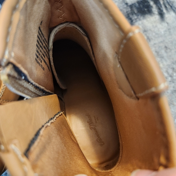 Kay Western Boots Universal Thread tan size 8 - Picture 12 of 13